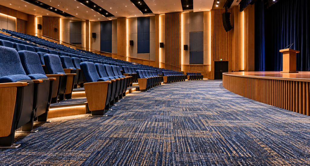 Auditorium Carpet Manufacturers: What to Know Before Choosing Flooring for Your Hall