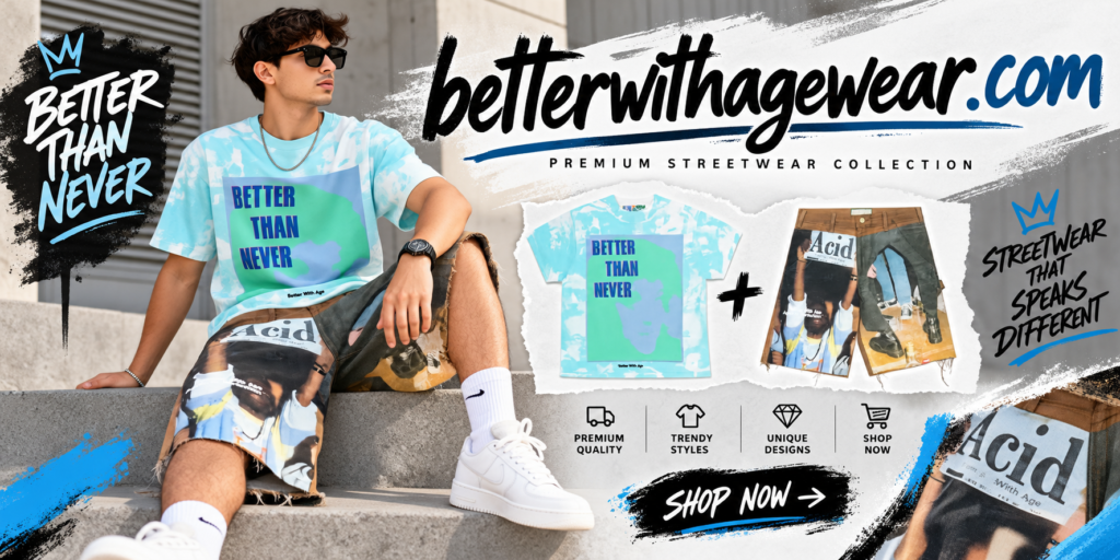 Explore Modern Streetwear From Better With Age Clothing