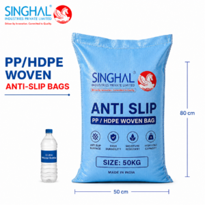 PP HDPE Woven Anti Slip Bags for Agriculture and Industrial Storage