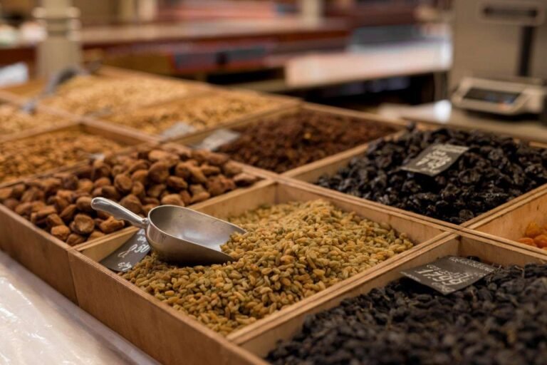 Almonds, cashews and walnuts illustrating dry fruit quality and freshness