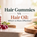 Hair Gummies vs Hair Oil Comparison