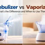 Nebulizer vs vaporizer comparison showing their differences and uses