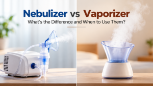 Nebulizer vs vaporizer comparison showing their differences and uses