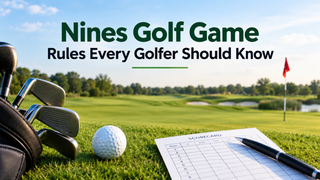 Nines Golf Rules on the Green