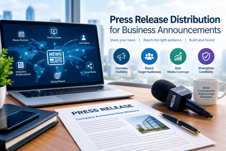 Press Release Distribution Workspace