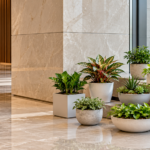 small frp planters