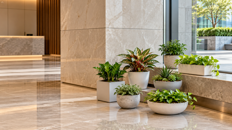 small frp planters