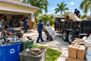 Sunny Suburban Junk Removal Crew (1)