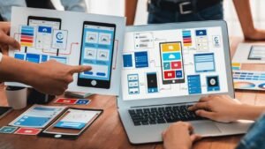 Software development, mobile app development, and UI/UX design for businesses